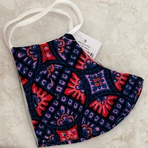 Vera Bradley Face Mask Mosaic Purple Pink